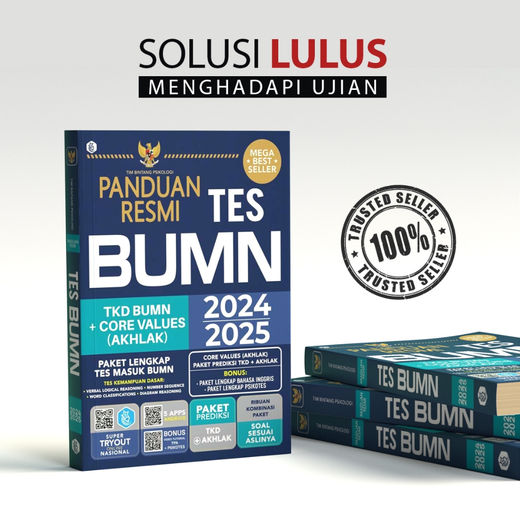 Jual PANDUAN RESMI TES BUMN 2024/2025 | Shopee Indonesia