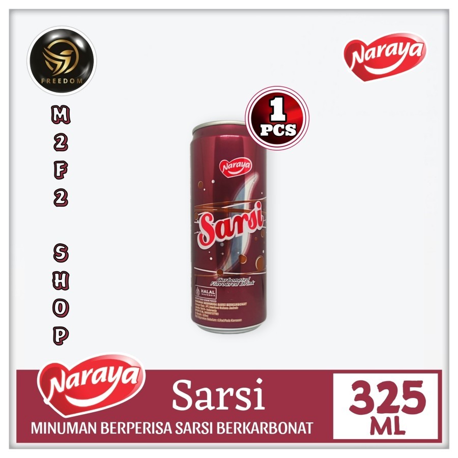 Jual Naraya Sarsi Carbonated Flavoured Drink Minuman Rasa Sarsaparila