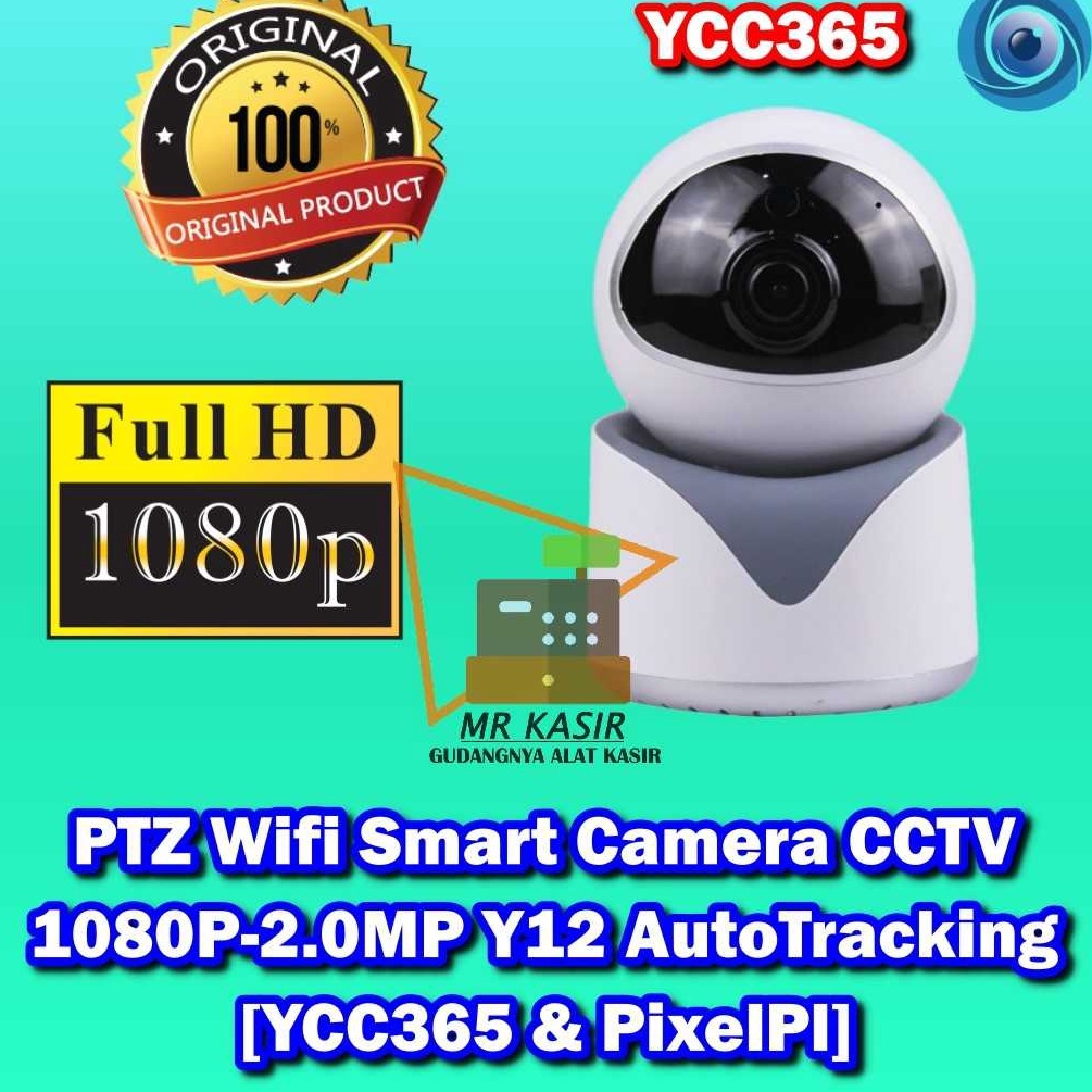 Jual HEBOH PTZ Wifi Smart Camera CCTV 18P2MP Y12 AutoTracking YCC365 ...