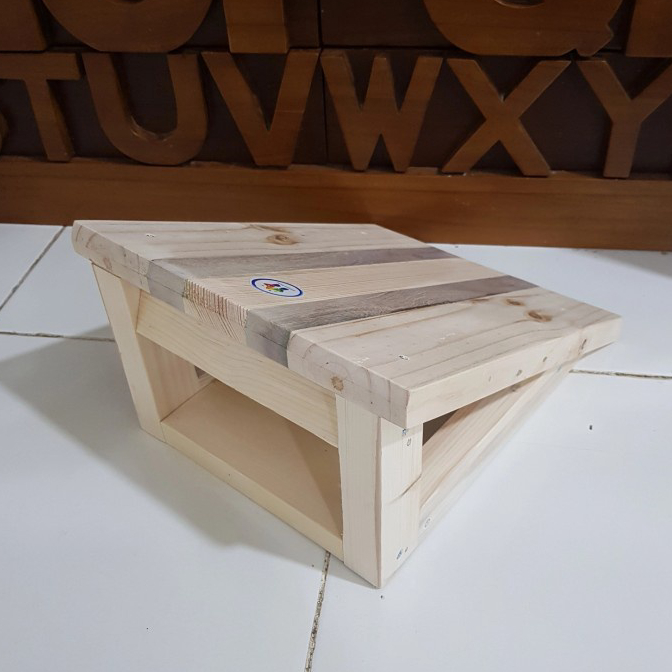 Jual Tangga kayu tanjakan motor tanjakan kursi roda ukuran 40x40x20 ...