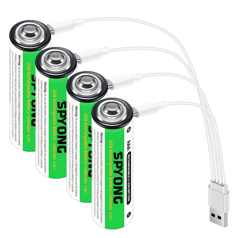 Jual Spyong Pcs Baterai Cas Isi Ulang Aa Aaa V Micro Usb Rechargeable Nimh Battery