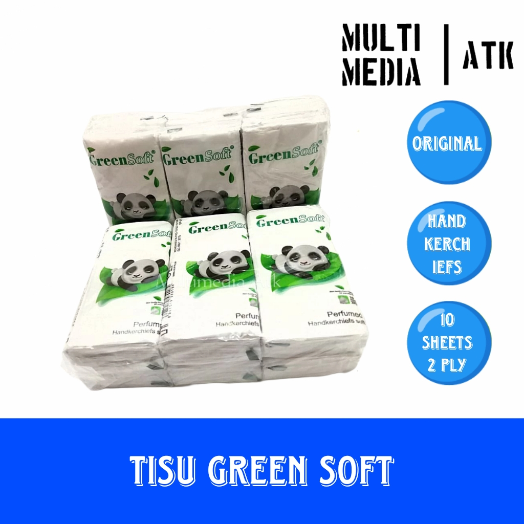 Jual TISU GREEN SOFT / TISU KECIL / TISSUE 10 SHEET [ISI 6] | Shopee ...