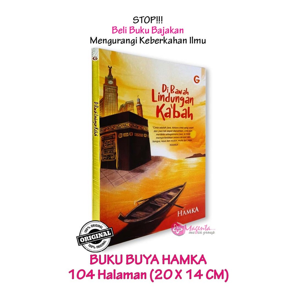 Penutupan novel Di Bawah Lindungan Ka'bah