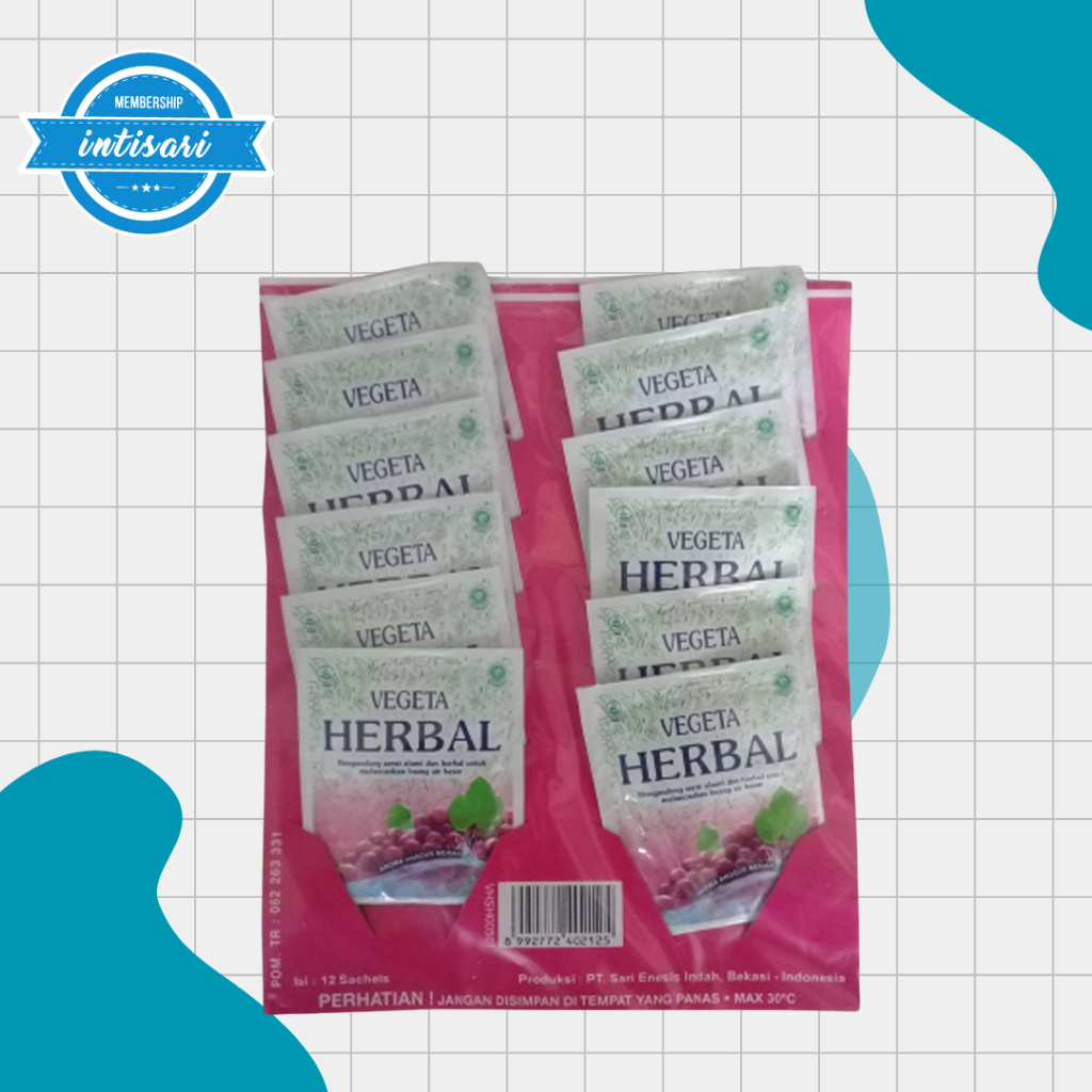 Jual Vegeta Herbal Sachet Melancarkan Bab Pack Shopee Indonesia