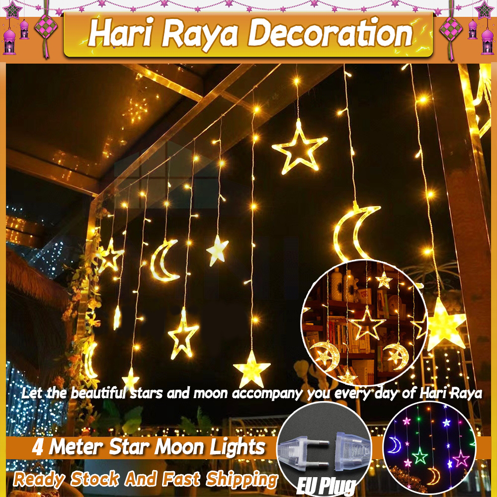 Jual 2024 Lampu Hias Ramadhan Hiasan Dekorasi Ramadhan Lampu Led 4Meter