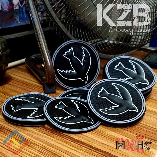 Jual Emblem Karet Velcro GEGANA 3D-Indonesia Special Police Force Patch ...