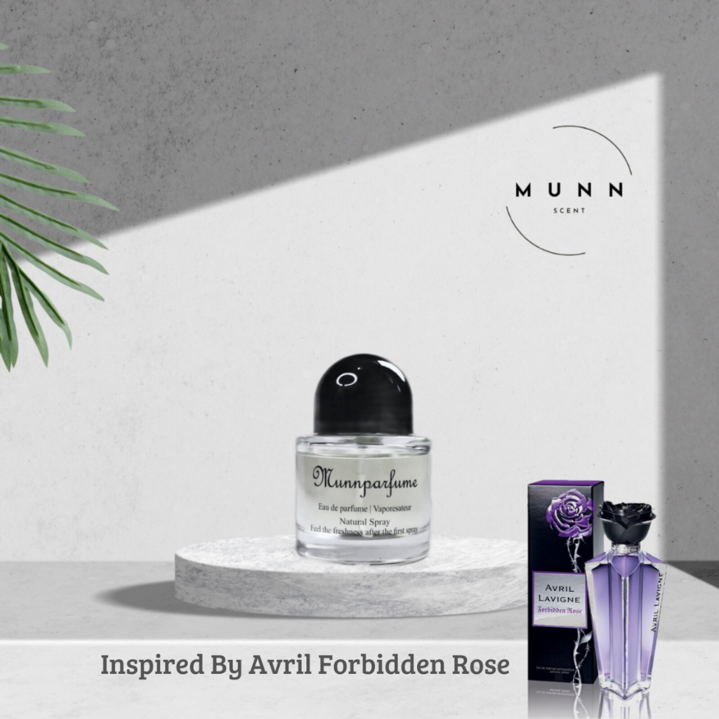 Jual Parfum AVRIL FORBIDDEN ROSE Wanita By MunnScent - Parfum Tahan