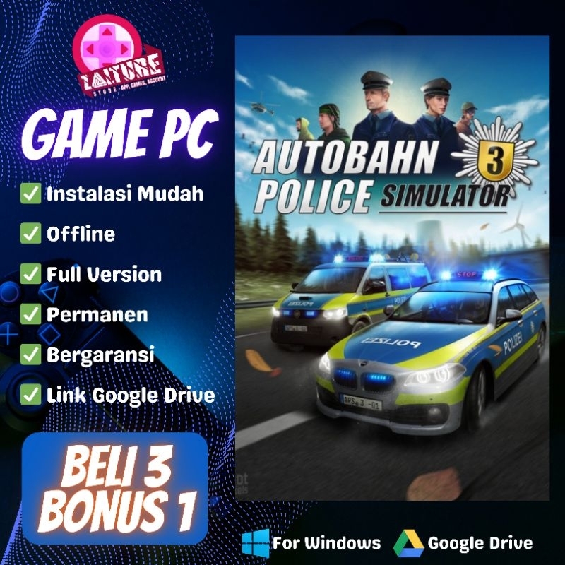 Jual Autobahn Police Simulator 3 (Game PC Simulation - Download Game ...