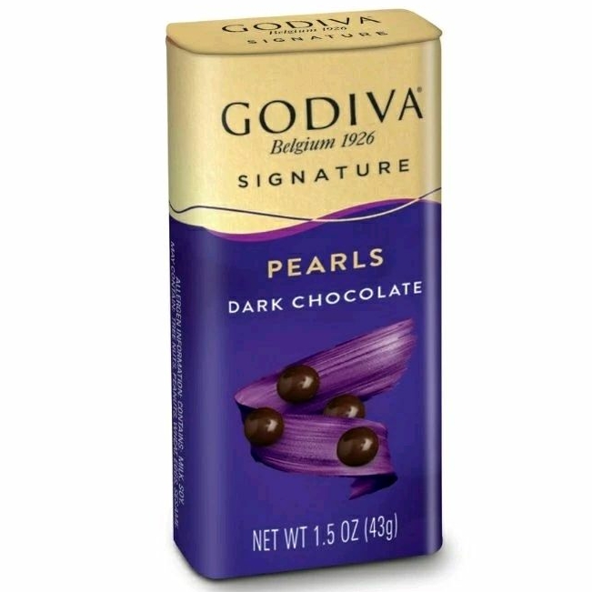 Jual GODIVA Signature Pearls Dark Chocolate 43g | Shopee Indonesia