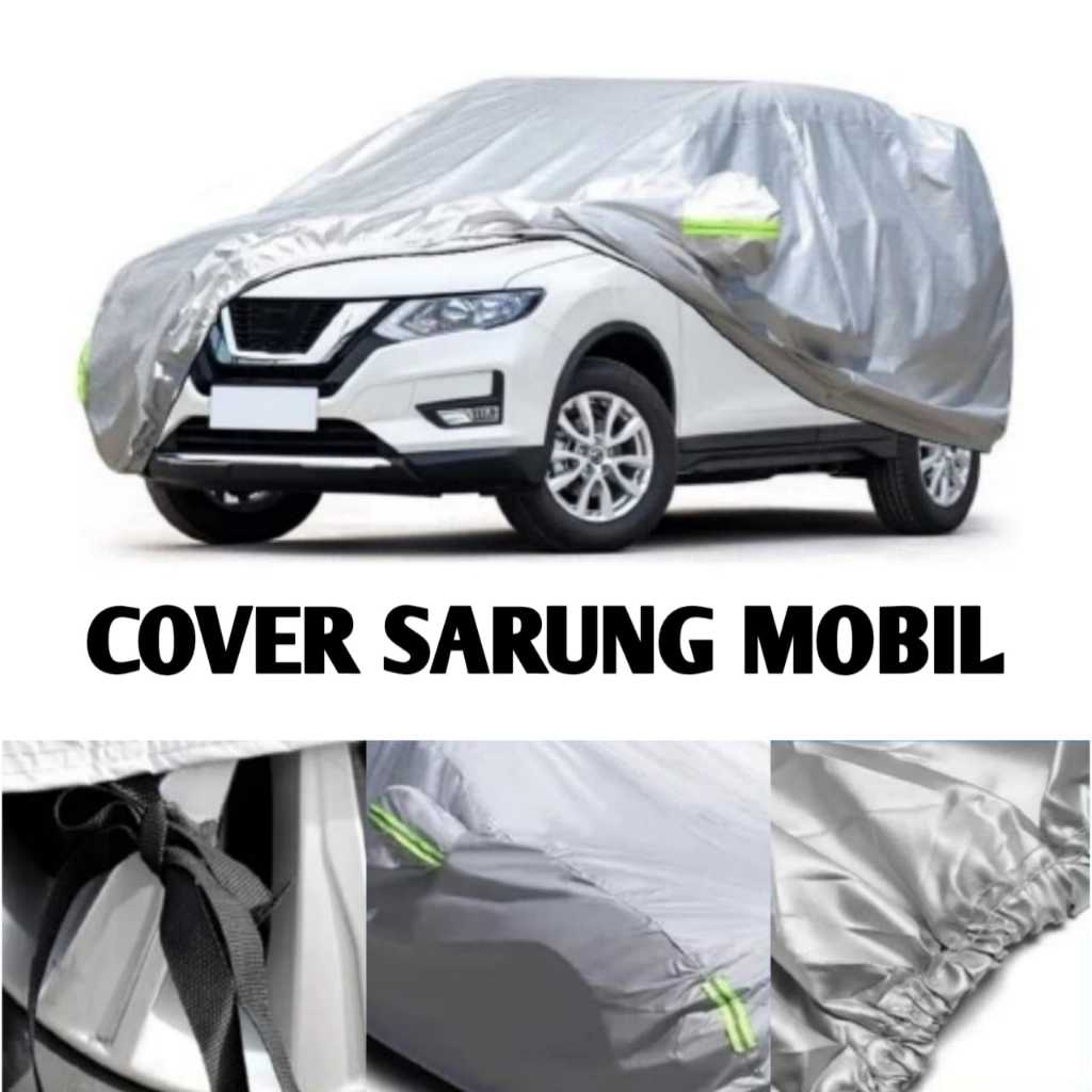 Cover Sarung Silver PEVA Selimut Penutup Body Mobil SUV MPV Hatchback Calya Avanza Innova Kijang