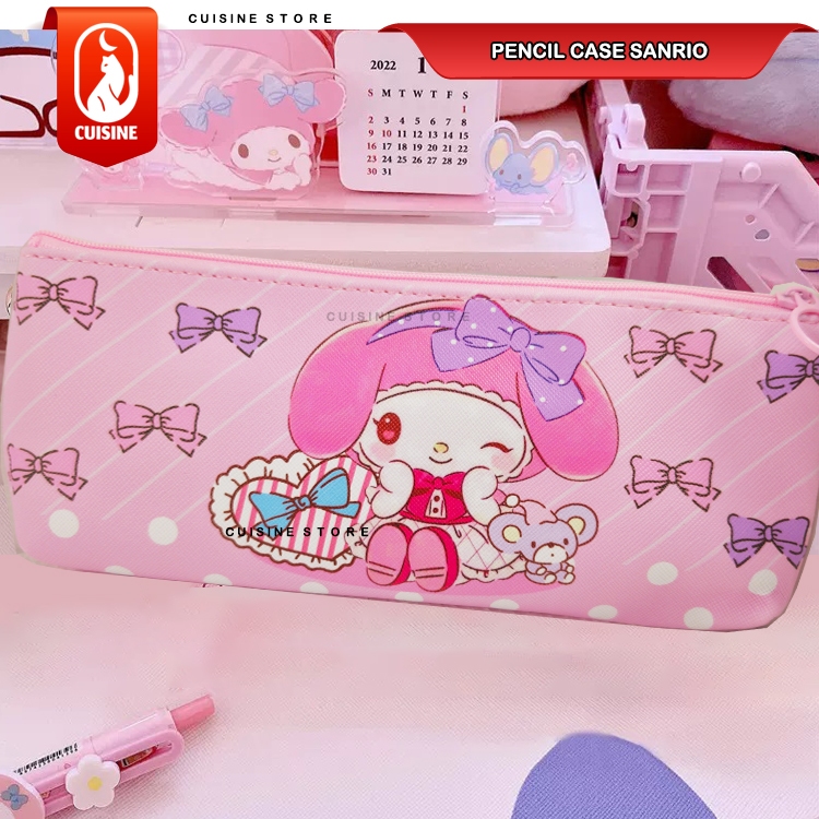 Jual Cod Kotak Pensil Sanrio Japan Tempat Pensil Cinamonroll Kuromi My Melody Resleting 5359