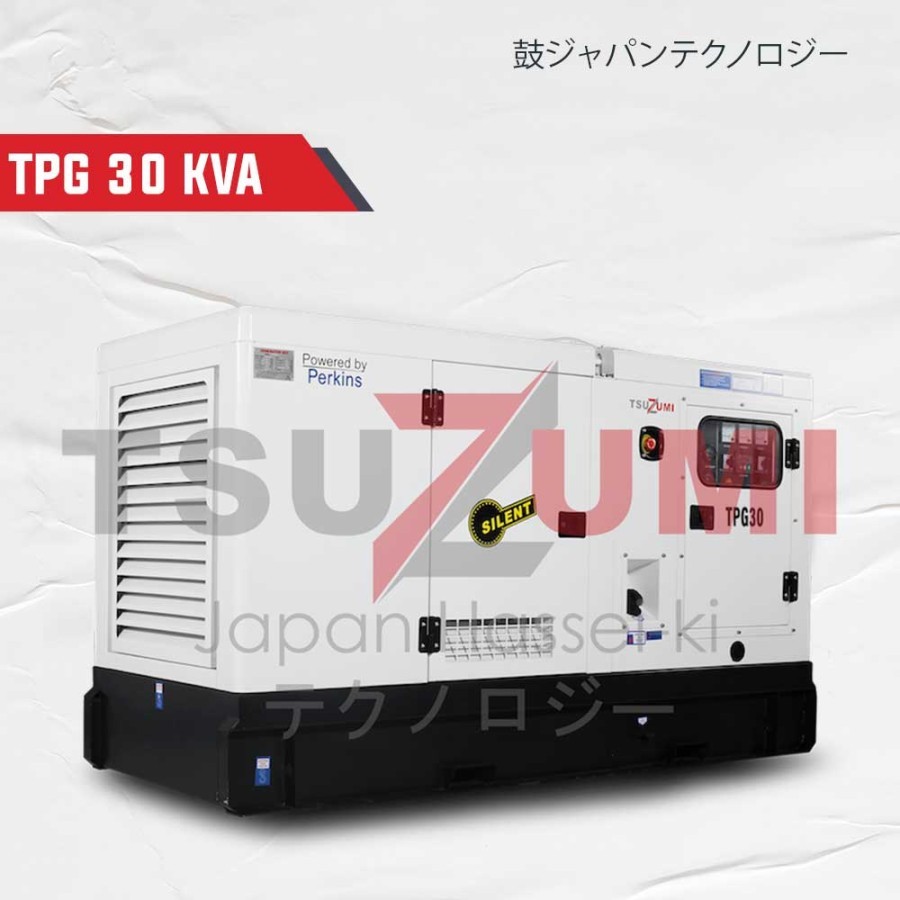 Jual Genset 30 Kva 3 Phase Perkins Altenator Original Stamford TPG 30 ...