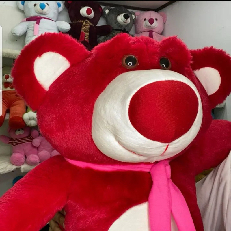 Jual BONEKA LOTSO JUMBO 90 CM BAHAN RABBIT FUR ( BULU LEMBUT & HALUS ...