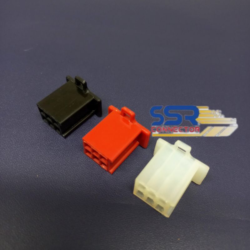 Jual SOCKET SOKET SAMBUNGAN PIN 6 MINI FAMALE ORIGINAL UNIVERSAL ...