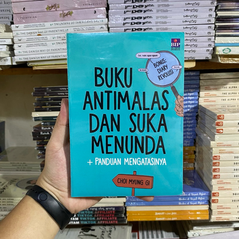 Jual Buku Antimalas Dan Suka Menunda Choi Myung Gi Shopee Indonesia