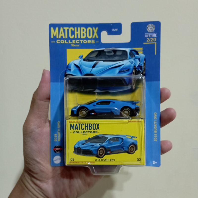 Bugatti Modellino Matchbox: 2018 Bugatti Divo Kisautó - JátékNet