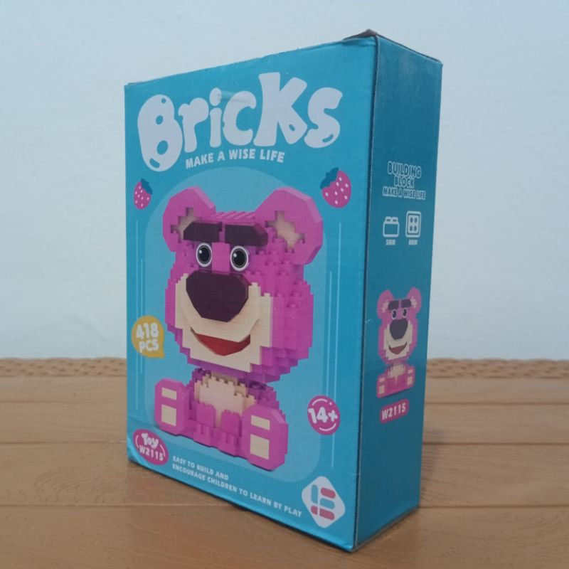 Jual DIY Blocks Building Bricks LOTSO Balok Susun Block TOY STORY ...