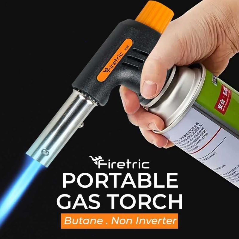 Jual Firetric Portable Gas Torch Butane Flame Gun Non Inverter - WS ...