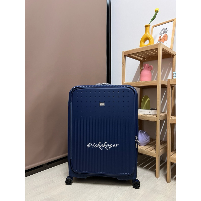 Jual Koper President Original 20 24 28 Inch Kabin Bagasi Front Load Top ...