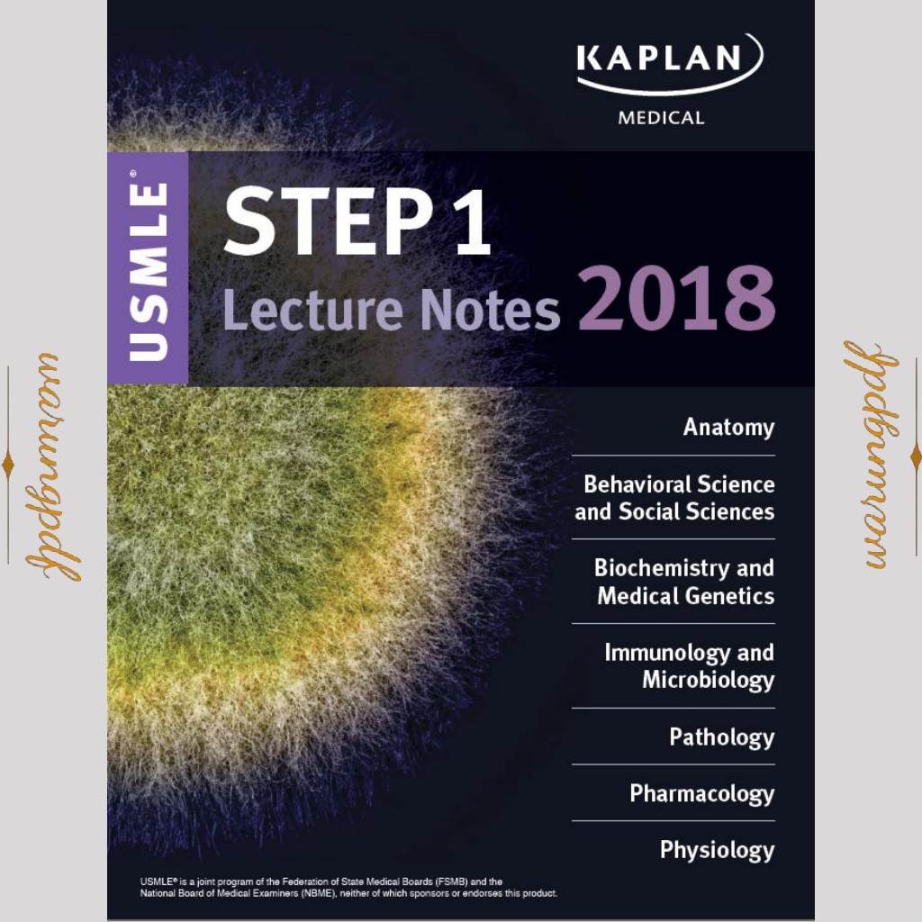 Jual Usmle Step 1 Lecture Notes 2018 7 Book Set Kaplan Test Prep Kaplan Medical Shopee 2898