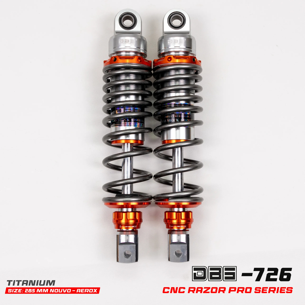 Jual Shock Non Tabung DBS 726 CNC RAZOR PRO SERIES Yamaha AEROX 155 ...