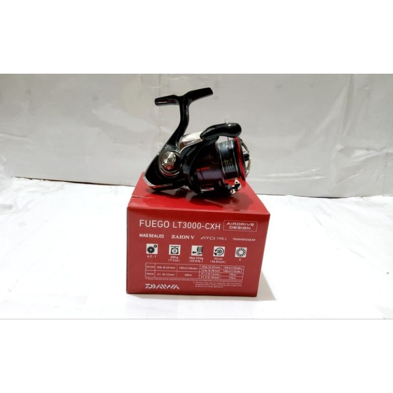 Daiwa 23 Fuego Lt2500 Moulinet de pêche fixe pour pêche au lancer