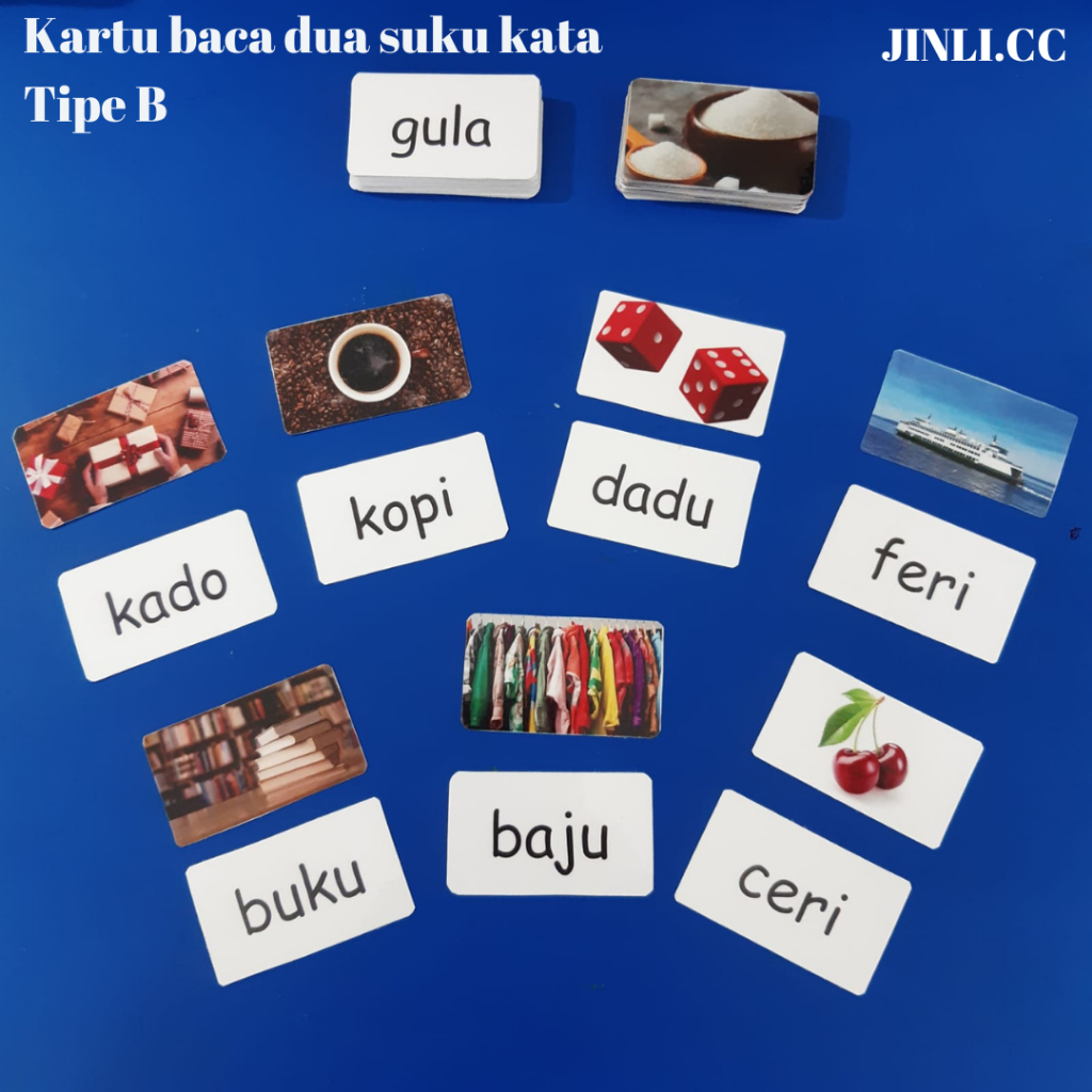 Jual Edutoys Mainan Edukasi Pintar Baca Tulis Kartu Baca Flash Card ...