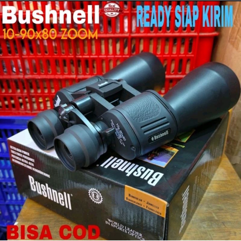 Jual Teropong BINOCULAR Bushnell 1090X80 ZOOM Produk Impor telescope