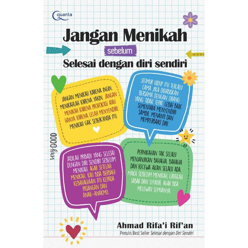 Jual Buku Jangan Menikah Sebelum Selesai Dengan Diri Sendiri - Ahmad ...