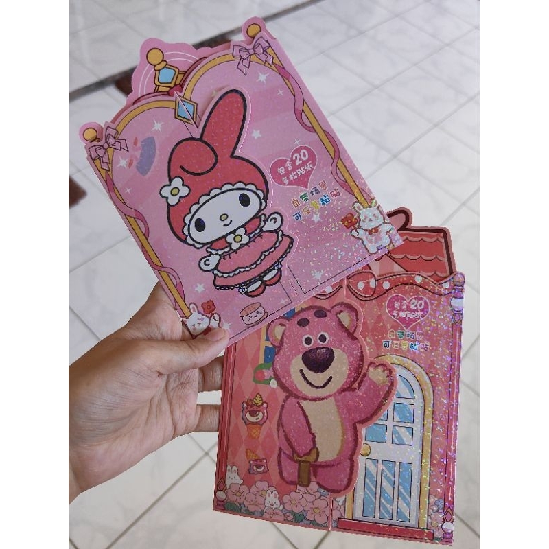 Jual PAPER DOLL GIRL SANRIO LOTSO QUIET BOOK DRESS UP MAINAN PASANG ...