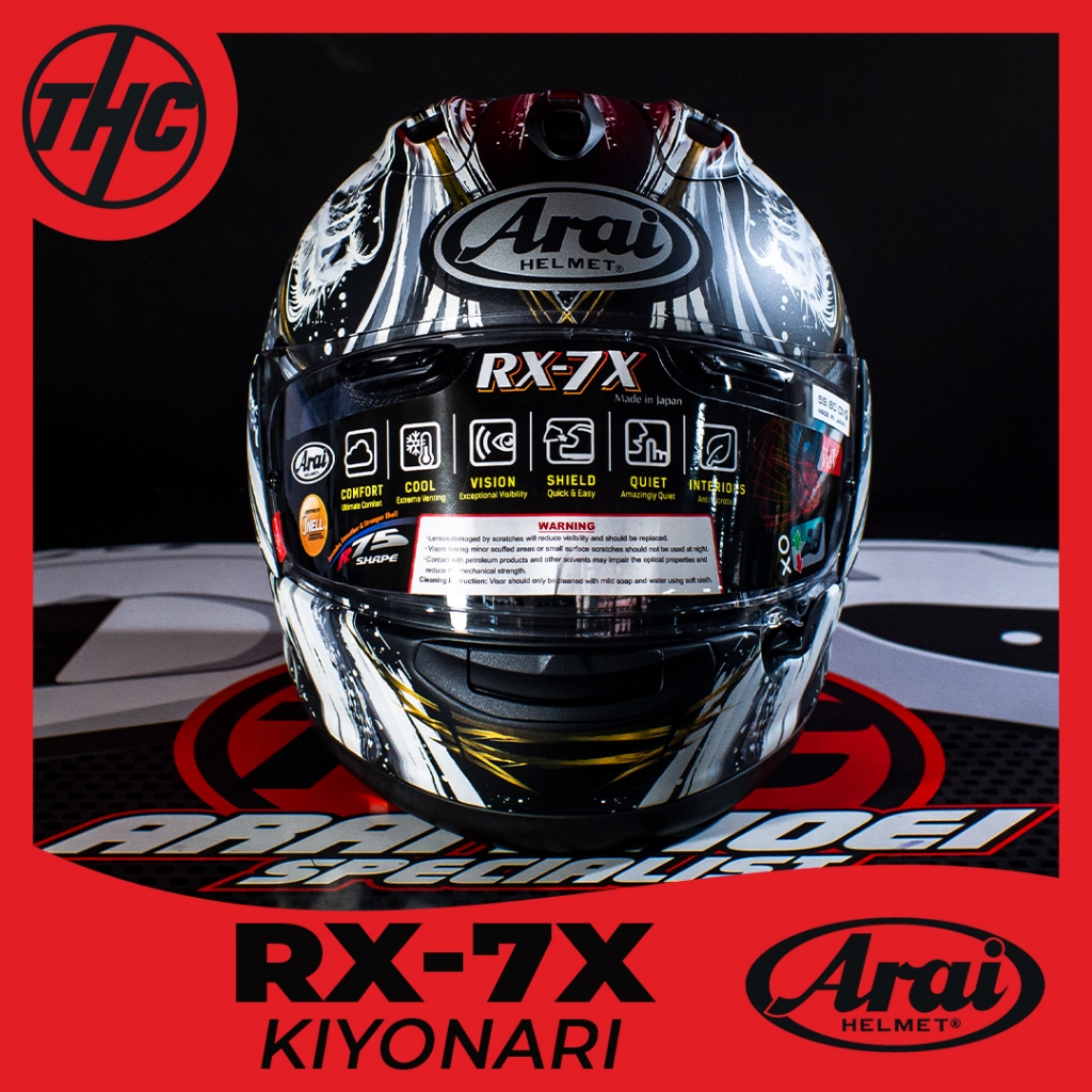 Jual ARAI RX7X KIYONARI | Shopee Indonesia