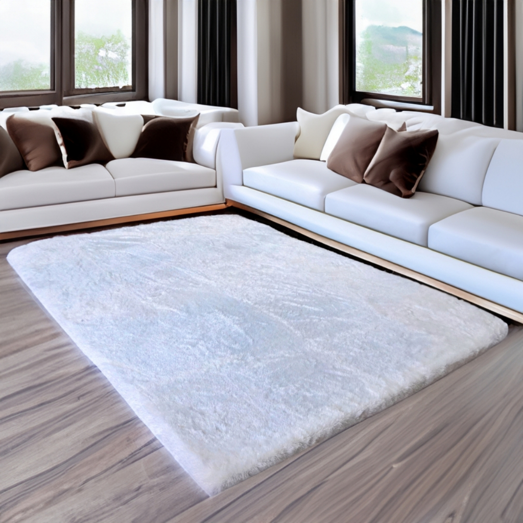 Jual Karpet Bulu Rasfur empuk 120x100x2.5cm polyfoam non anti slip SPB ...