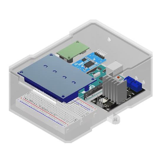 Jual Case custom DHT22 Relay 4 channel Rtc ds3231 Arduino UNO AC light ...