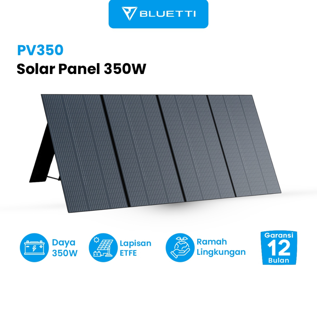 Jual Solar Panel W Bluetti Pv Panel Surya Portable Etfe Garansi