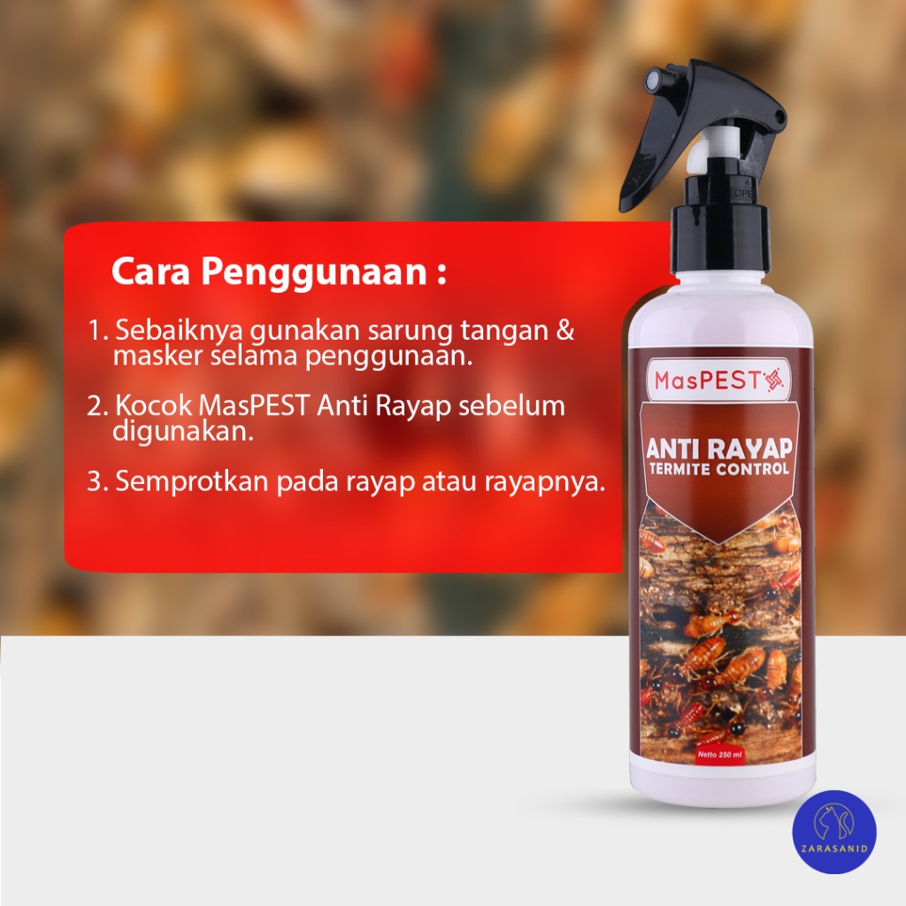 Jual Anti Rayap MasPEST Termite Control Ampuh Membasmi Rayap Praktis ...