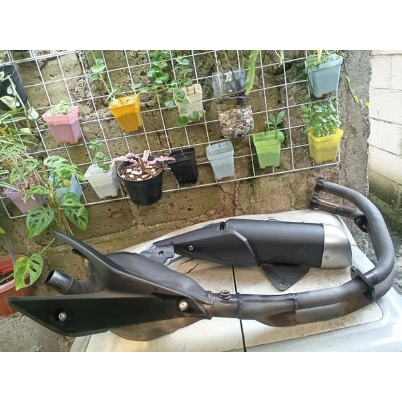 Jual Knalpot r25 r 25 mt25 mt 25 yamaha original ori copotan standar ...