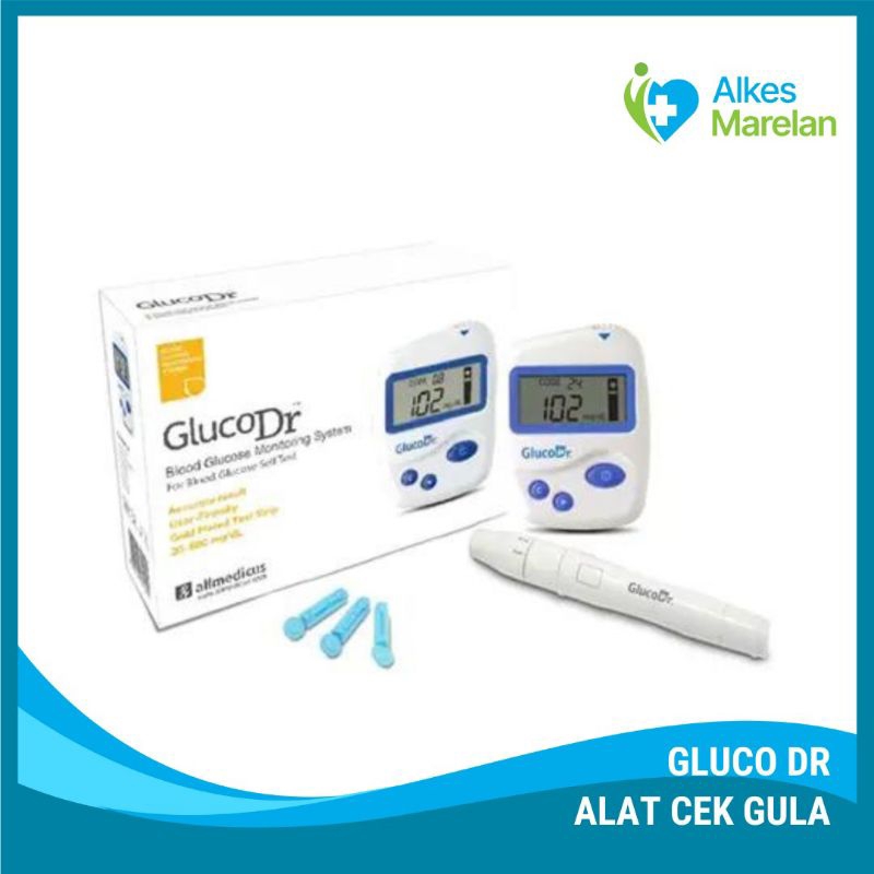 Jual GLUCO DR - Alat Cek Gula Darah GLUCO Dr/ Alat Test Gula Darah ...