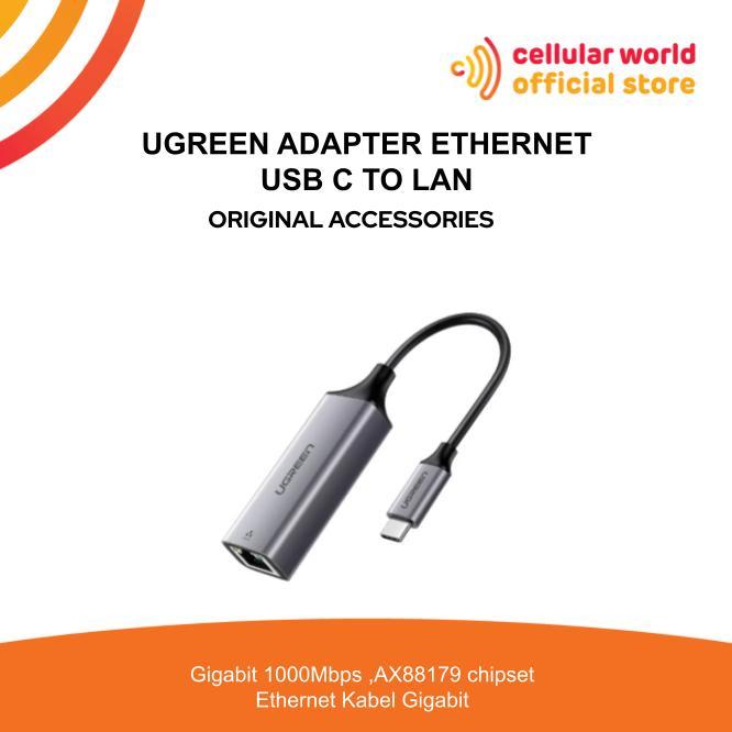 Jual Ugreen Adapter Ethernet Type C To Lan Gray 50737 Shopee Indonesia 6437