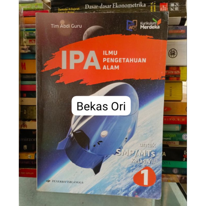 Jual Ipa Ilmu Pengetahuan Alam Kurikulum Merdeka Smp Kelas 7 Vii Penerbit Erlangga Shopee 1638