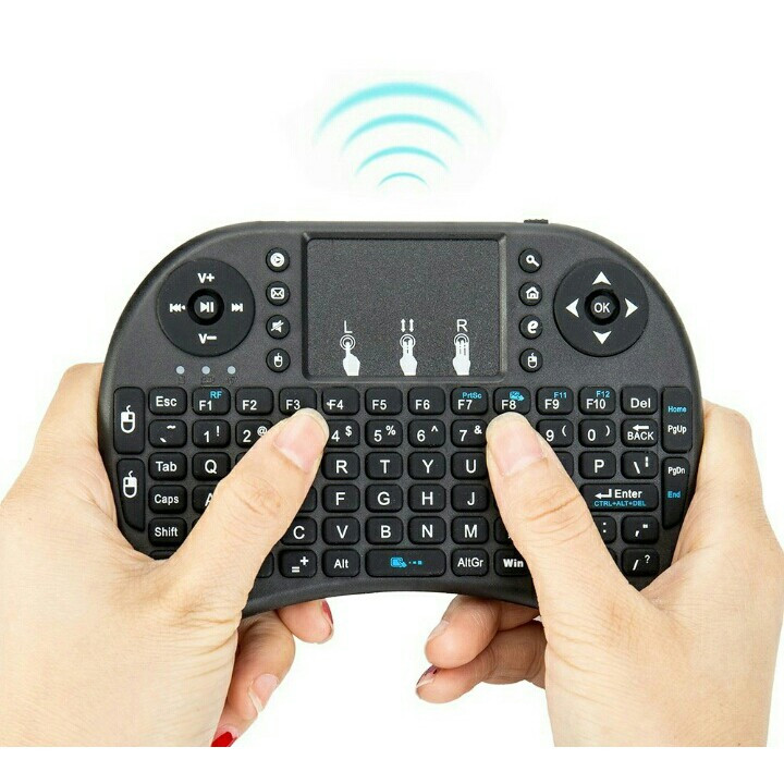 Jual Keyboard Mini Led Wireless Touchpad Mouse 2.4G | Shopee Indonesia