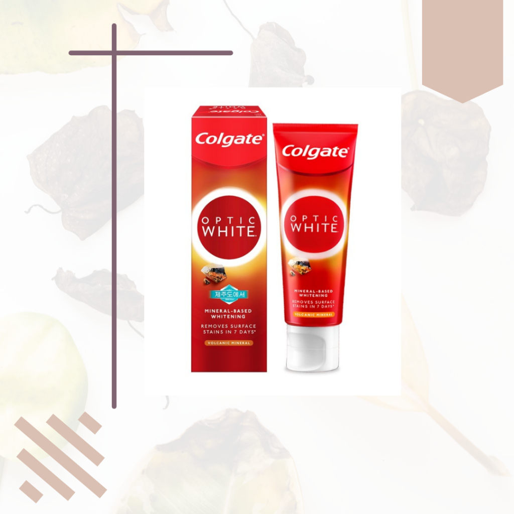Jual Colgate Toothpaste Optic White Volcanic Mineral 100gr | Shopee ...