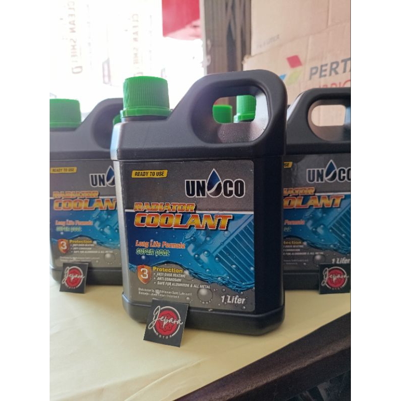 Jual AIR RADIATOR CAIRAN PENDINGIN COOLANT UNICO 1LT ORIGINAL | Shopee ...