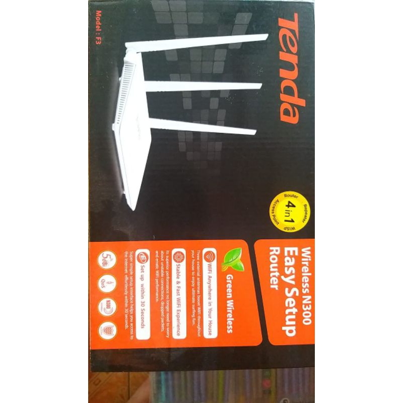 Jual Paket alat WiFi router Tenda F6 dan HTB 4SC | Shopee Indonesia