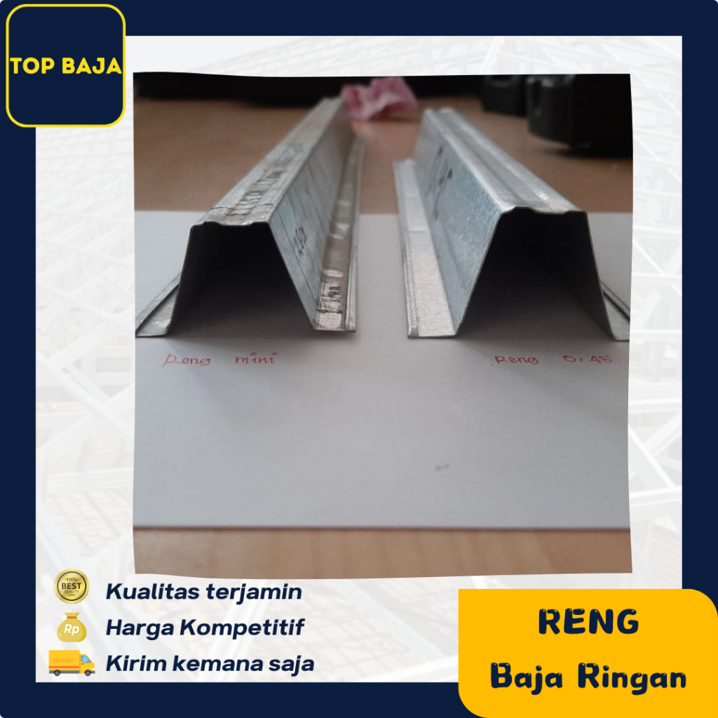 Jual Reng Atap Rangka Baja Ringan panjang 6 m Prima Inti R 28 Ketebalan ...