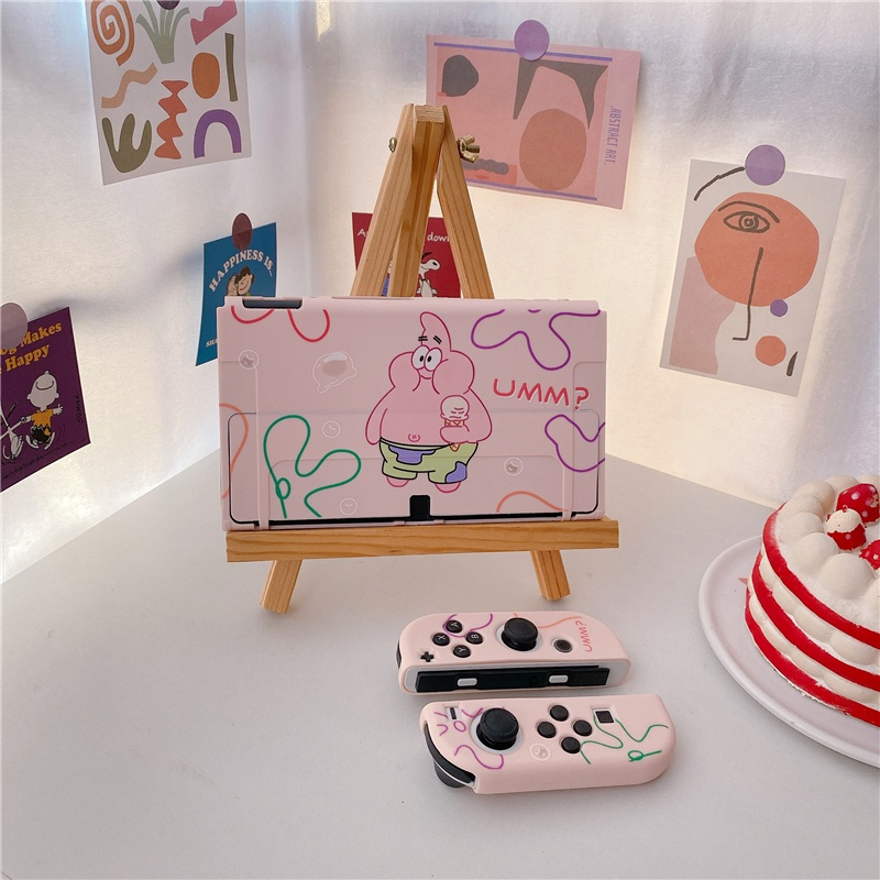 Jual Nintendo Switch OLED Case Patrick Star Cartoon Cute Nice Casing ...
