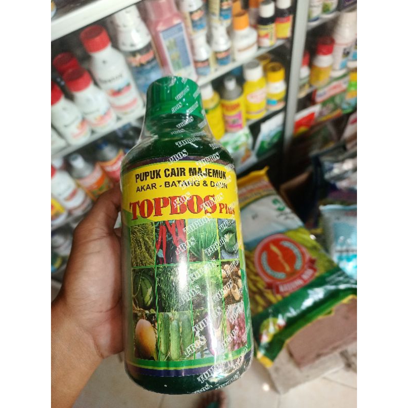 Jual PUPUK NPK CAIR TOPBOS 1 LITER | Shopee Indonesia