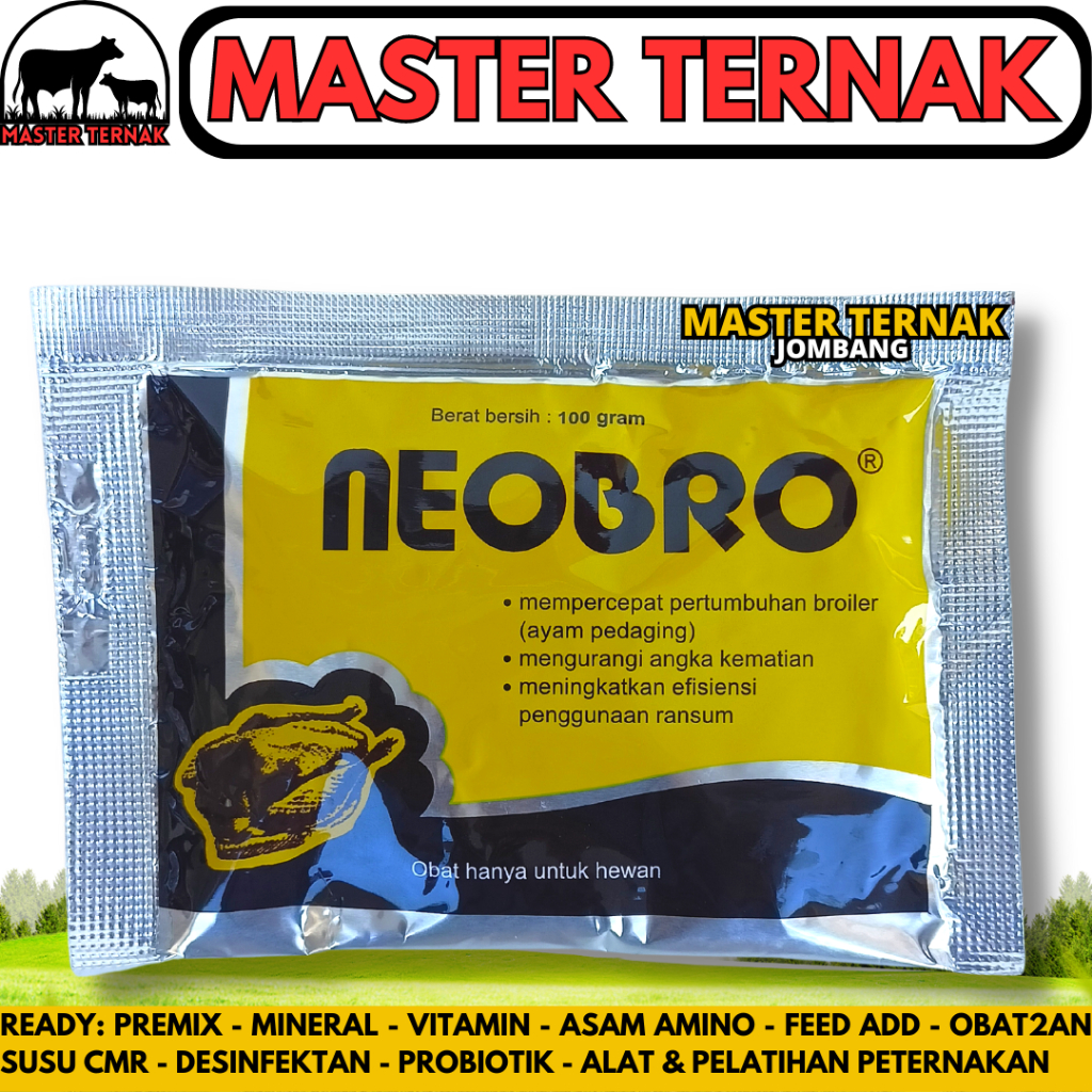 Jual NEOBRO 100 Gram 1 BOX (10PCS) MEDION Vitamin Penambah Berat ...