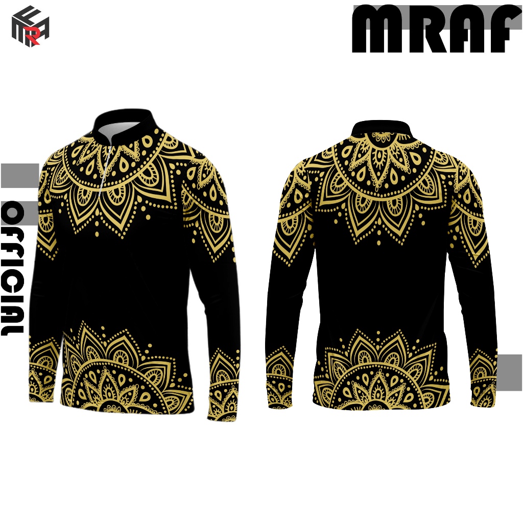 Jual MRAF - Jersey Koko Fullprinting Baju Muslim Pria Kekinian Model ...