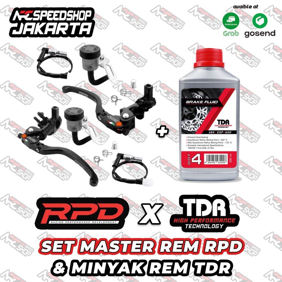 Jual MASTER REM RPD TDR RADIAL SET KIRI KANAN ALL NEW XMAX 250 OLD NEW ...