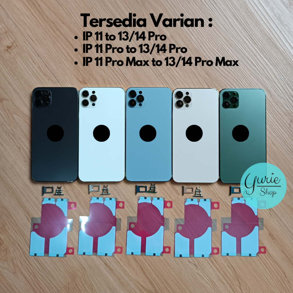 Jual Housing Casing Kesing Back Door Fullset 11 Pro Max Custom To Model ...